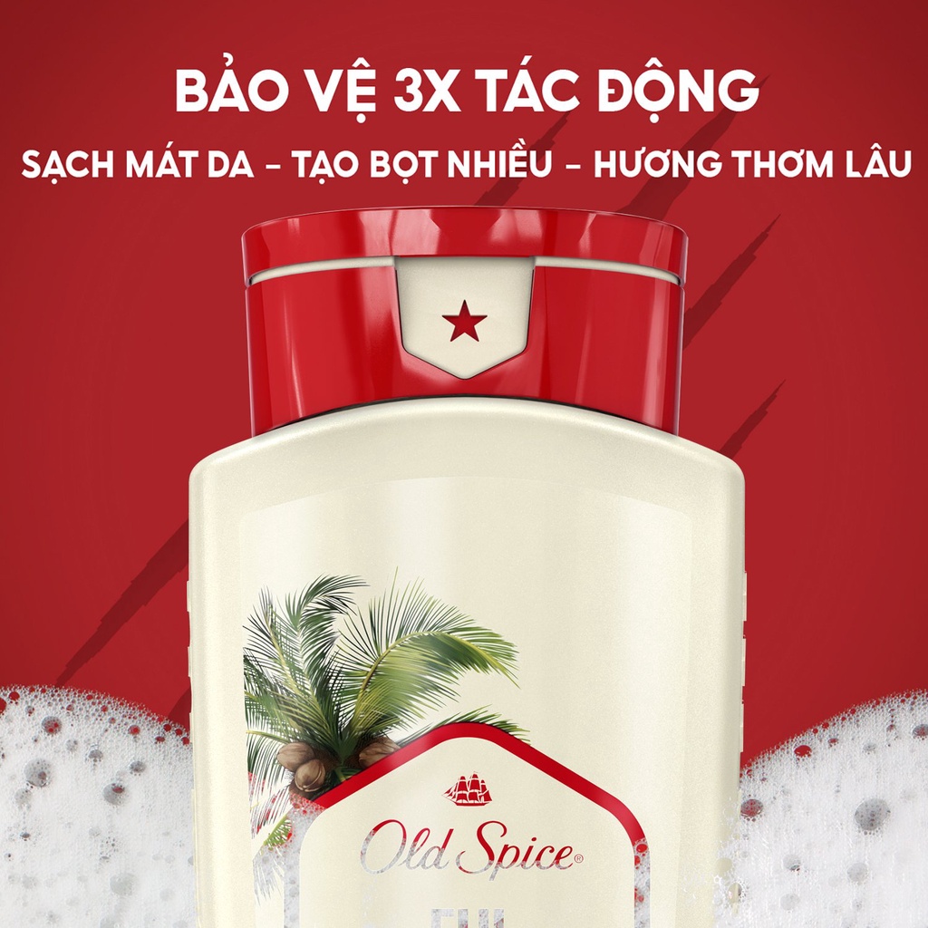 Sữa tắm Old Spice Body Wash Bearglove Wolfthorn Timber Fiji PureSport Fresh 2in1 - 473ml - 532ml | Chính hãng USA | BigBuy360 - bigbuy360.vn