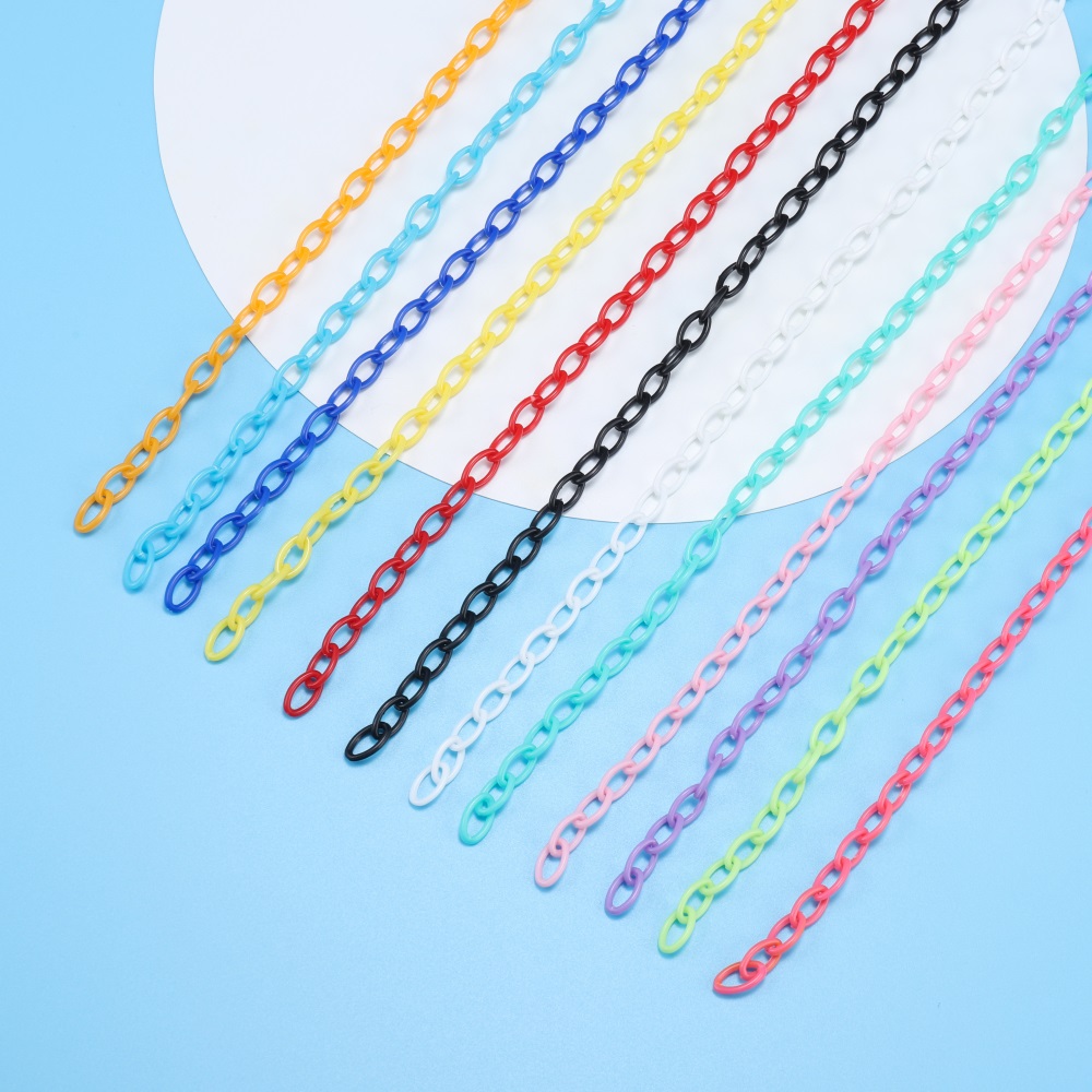 Bộ 10 dây đeo mắt kính/ mát xa St.kunkka bằng nhựa nhẹ màu sắc xinh xắn kích thước 50cm