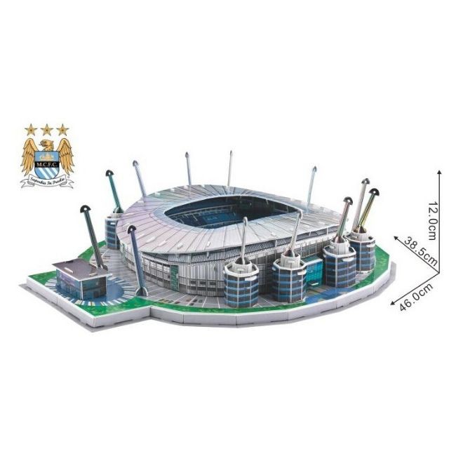 Mô hình sân vận động SVĐ Old Trafford,Nou Camp,Stamford Bridge,Etihad,Manchester United đồ chơi lắp ghép giấy 3D độc đáo