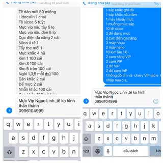 Mực xăm VIP