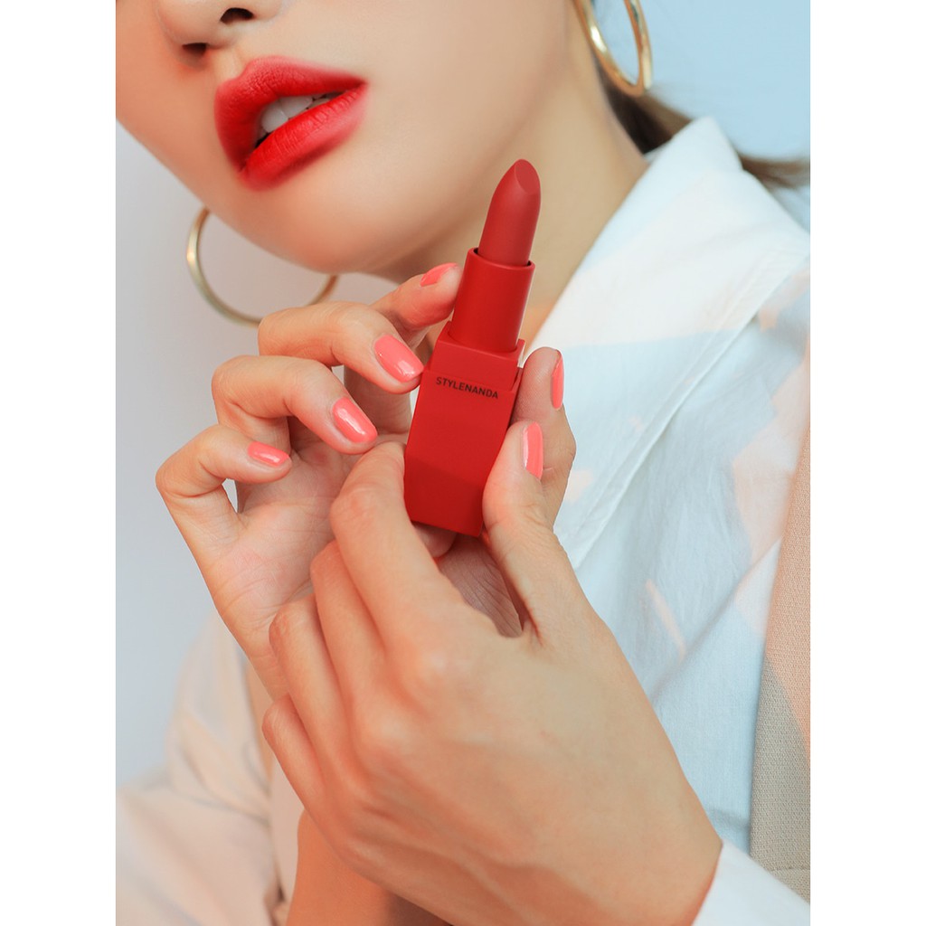 3CE RED RECIPE MATTE LIP COLOR màu 214 son thỏi lì