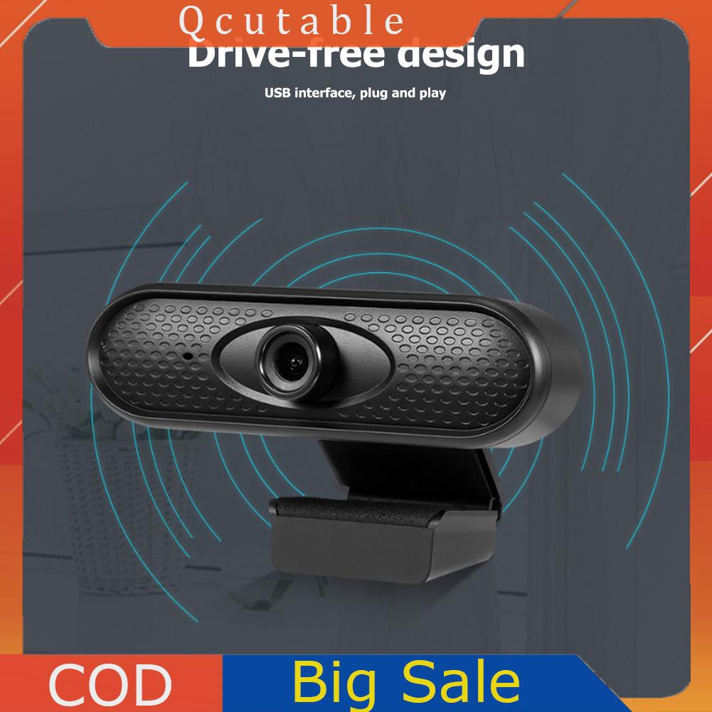 Webcam 1080p 30fps Full Hd Có Micro Kết Nối Usb