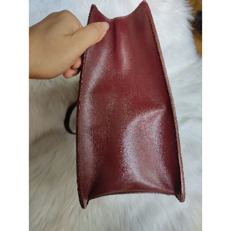 Túi đeo vai da thật