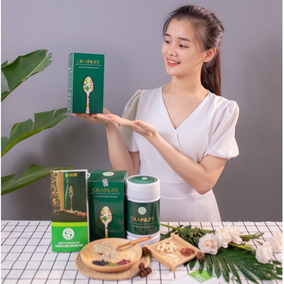 Ngũ Cốc Tăng Cân Cao Cấp Long Liên 500g. 100% Nguyên liệu Sạch Hữu Cơ. Ngũ Cốc Dinh Dưỡng Giúp Tăng Cân Khoa Học | BigBuy360 - bigbuy360.vn