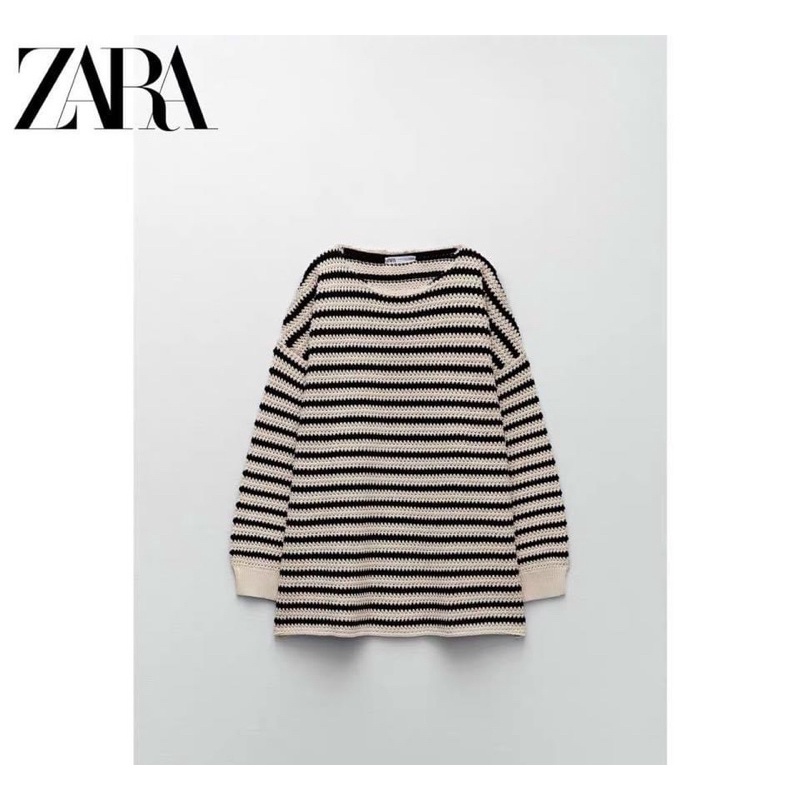 Áo len kẻ ZARA-ALISA | BigBuy360 - bigbuy360.vn