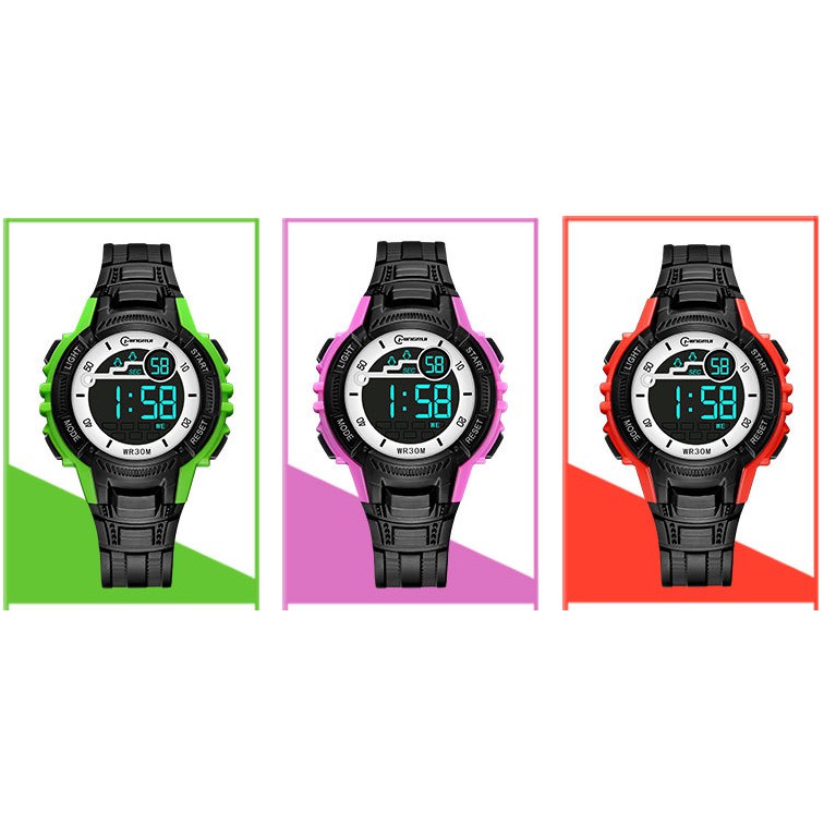 Đồng hồ điện tử trẻ em Ming Rui cute đa chức năng phát sáng | BigBuy360 - bigbuy360.vn