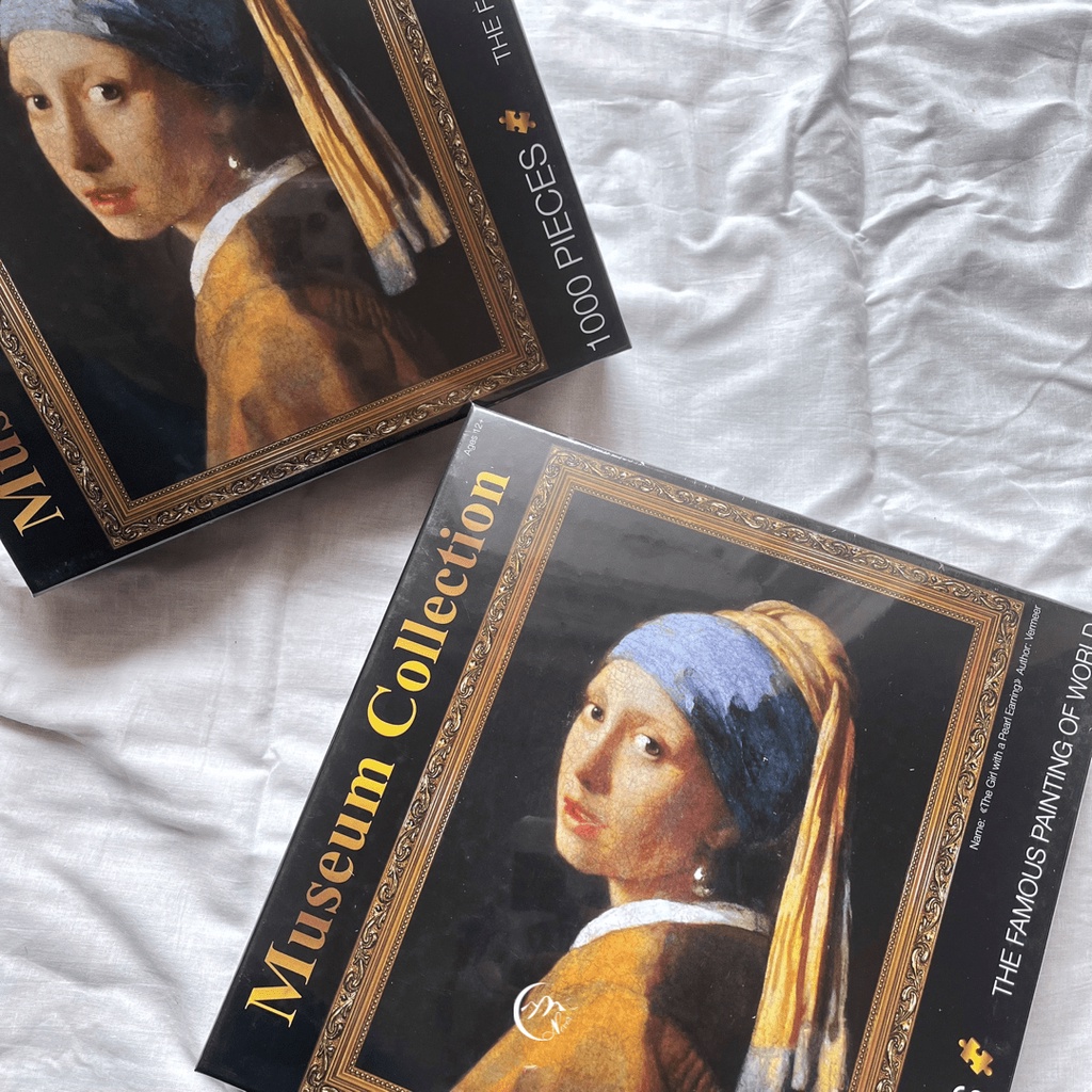Các mẫu Puzzle 1000 miếng - Bộ xếp hình đa dạng mẫu, Bộ Sưu Tập tranh của danh họa Vangogh, Gustav Klimt