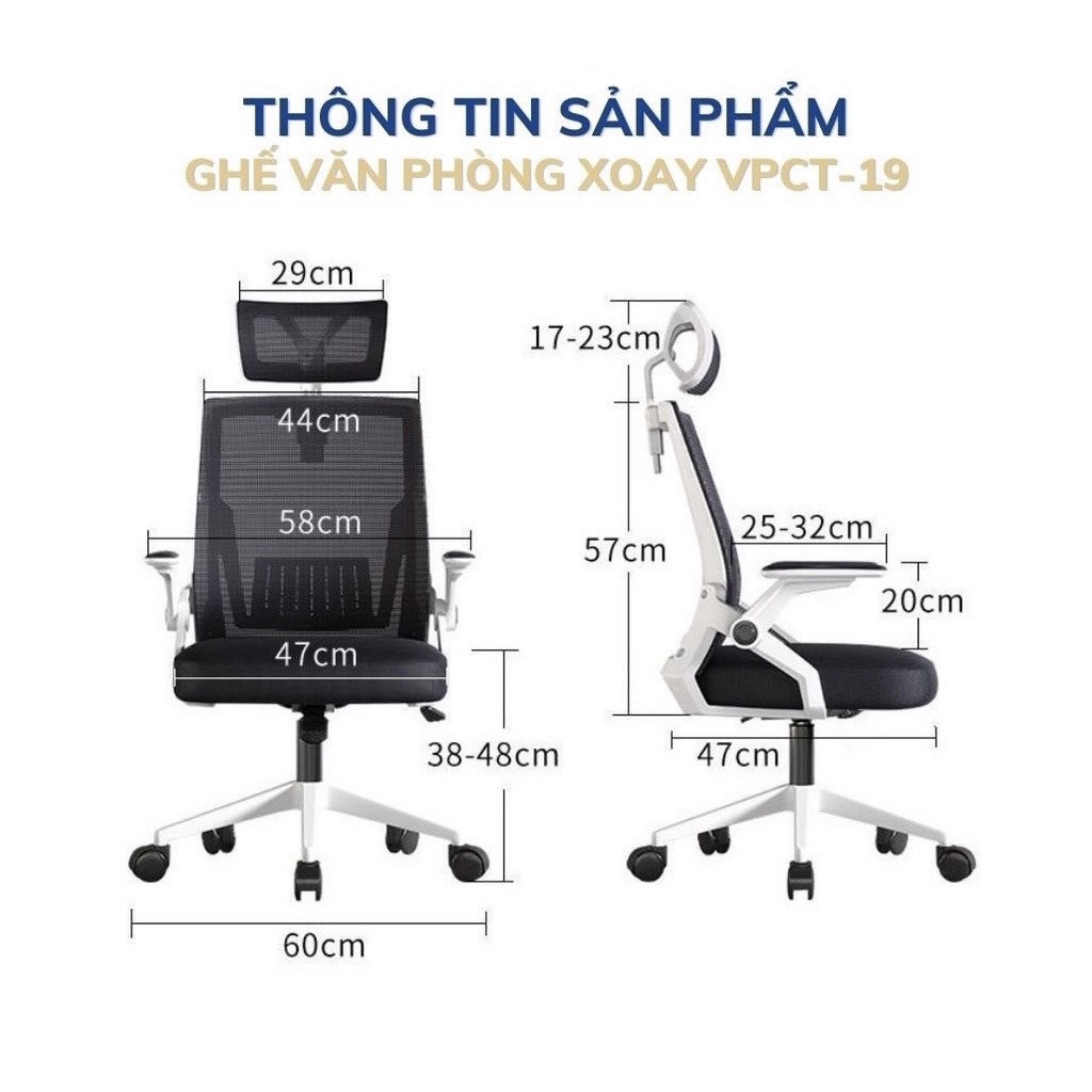 Ghế  Xoay Gaming Chơi Game Công Thái Học Tựa Đầu CTH-X6 Cao Cấp -Hàng Nhập Khẩu (Có Video Sản Phẩm)