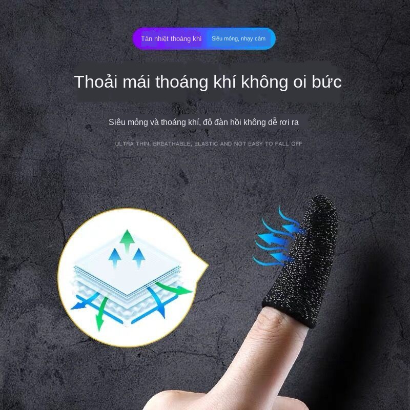 【TIKTOKĐề Nghị】Chống Mồ Hôi Ngón Tay Gà Ngón Tay Vua Vinh Quang Tay Tour Hòa Bình Elite Găng Tay Chơi Game