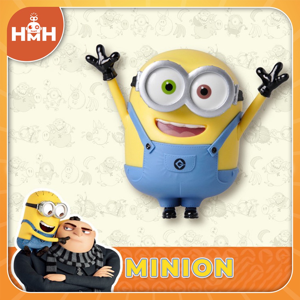 Mô hình Minions dễ thương, ngộ nghĩnh - Figure trang trí để bàn Minions