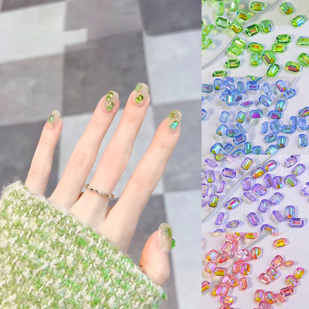 Phụ Kiện Đính Đá Trang Trí Móng Tay Thời Trang Cho Nữ