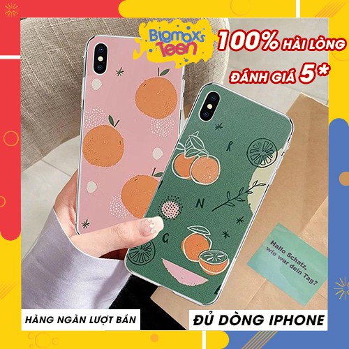 [ỐP IPHONE_TREND MỚI MÙA HÈ] ỐP LƯNG IPHONE ORANGE 3 MẪU ĐẶC BIỆT DÀNH CHO 6/6S/6 PLUS/6S PLUS/7/8/7 PLUS/8 PLUS/X/XS/XR