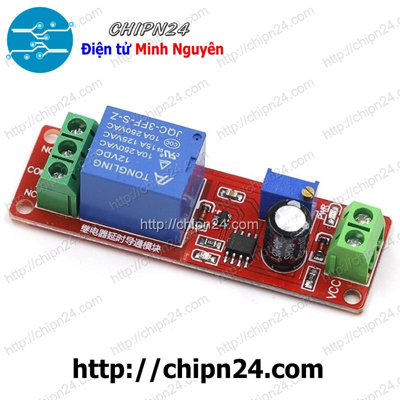 [1 CÁI] Mạch Relay tạo trễ dùng IC NE555 555