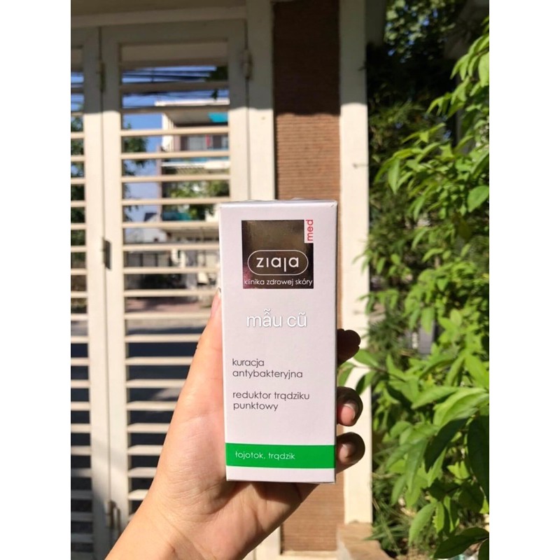 (mẫu mới) Kem Ngừa Mụn, Thâm, Viêm Ziaja Med Xanh Cho da dầu hỗn hợp 50ml | BigBuy360 - bigbuy360.vn