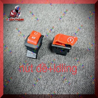 Nút công tắc đề/idling đỏ xe vario,click 125 MS334