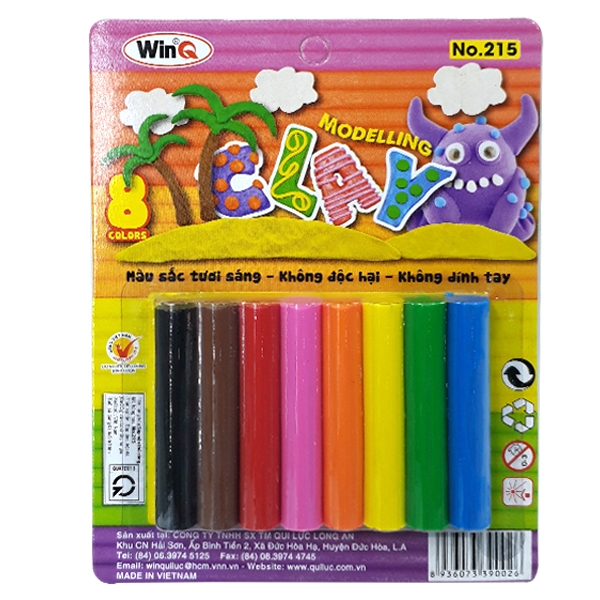 Sáp Nặn Thủ Công 8 Màu WinQ No.215