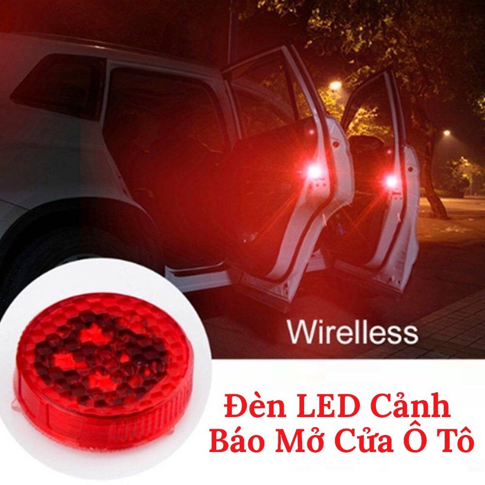 Đèn led cảnh báo mở cửa xe ô tô - Bộ 2 cái