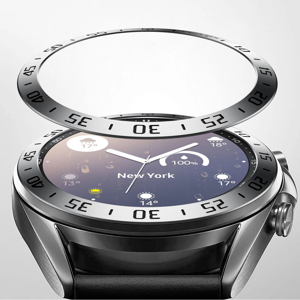 Khung viền bảo vệ cho đồng hồ thông minh samsung galaxy watch 3 41mm 45mm