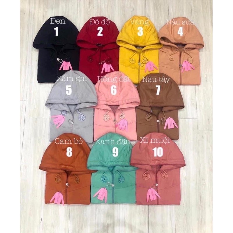 Áo khoác Cotton nữ chống nắng L10 size 55-75kg