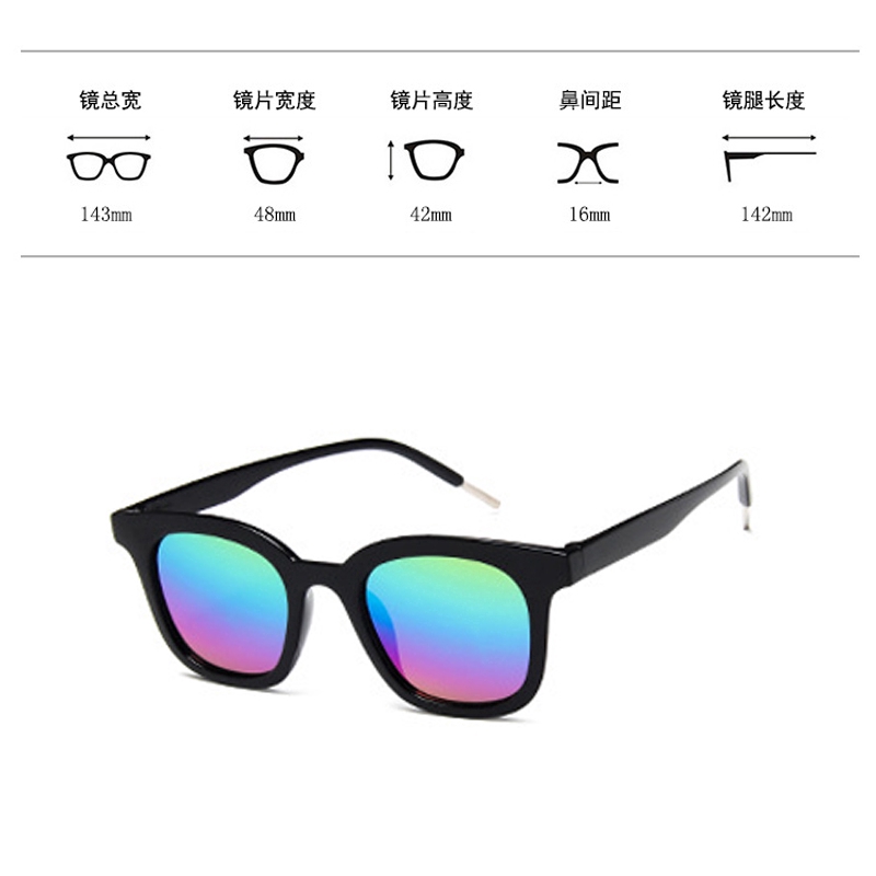 Kính mát gọng vuông thời trang cho nữ