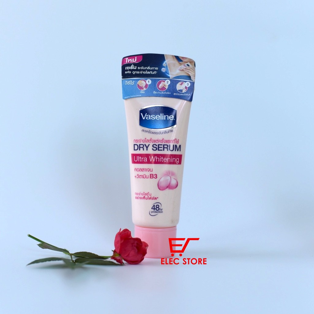 Lăn khử mùi trắng nách Vaseline Ultra White Dry Serum Thái Lan