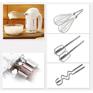 Máy đánh trứng mini, Máy đánh trứng cầm tay Netmego N38D 300W Siêu Nhanh Chất Lượng Tốt, Dễ Sử Dụng - HÀNG CHÍNH HÃNG