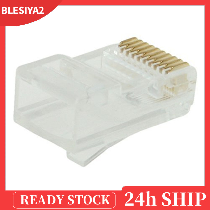 [BLESIYA2]10x RJ50 CAT5 Keystone Jack Ethernet Punch Down Cat5 Network Module Adapter | BigBuy360 - bigbuy360.vn