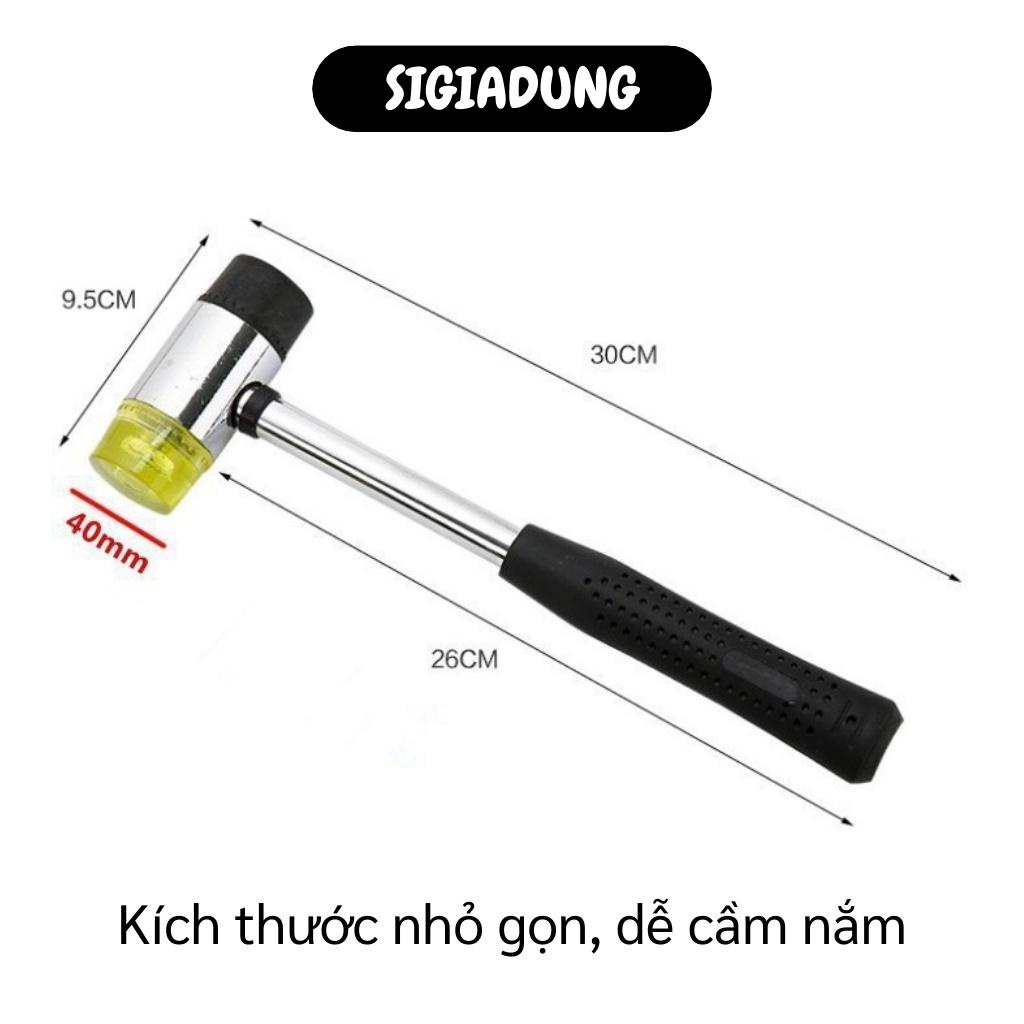 [SGD] Búa Cao Su - Búa 2 Đầu Không Phát Ra Tia Lửa, Cán Búa Làm Từ Sắt Cho Độ Bền Cao 6231