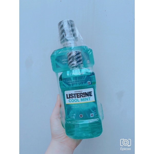 Set 2 chai nước súc miệng Listerine thái lan