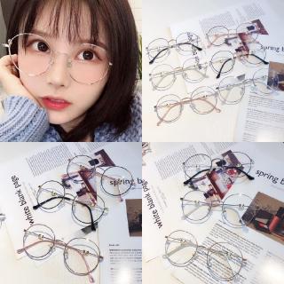 Kính Mát Tròn Gọng Kim Loại Phong Cách Hàn Quốc