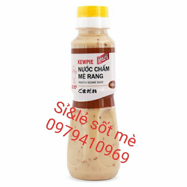 Sỉ 5 chai (180ml/chai) Sốt mè rang Nhật Bản Kewpie