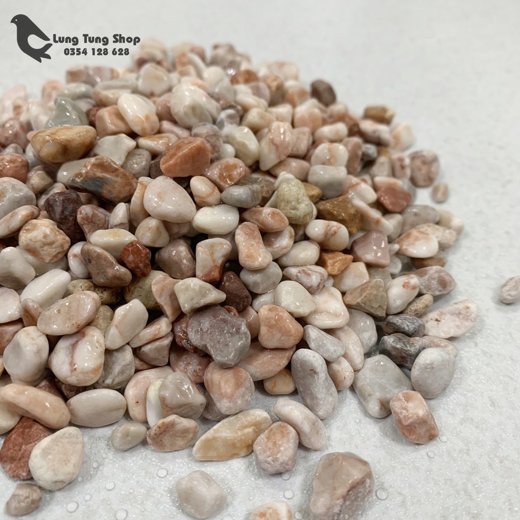 Đá hồng nhạt trang trí