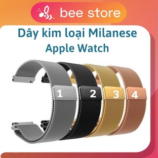Dây Đồng Hồ Thép Milanese Dành Cho Apple Watch, T500, HW12, W26, W46, W56