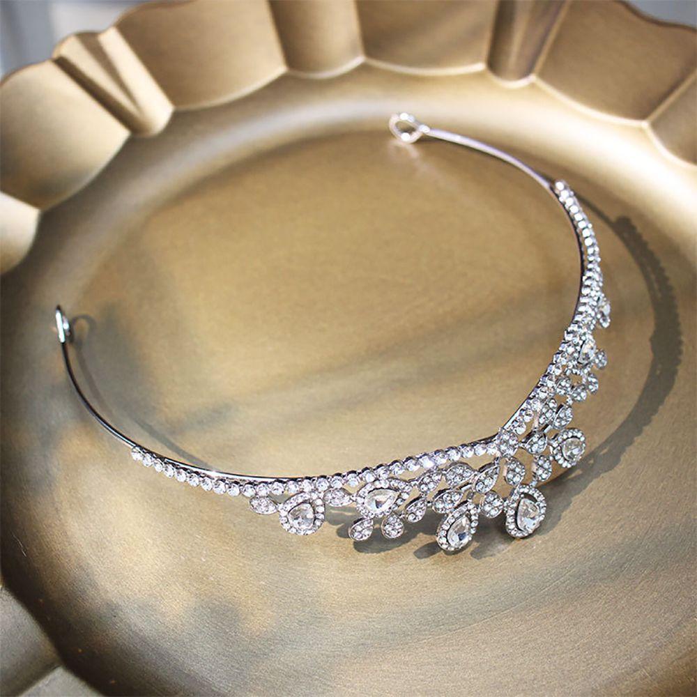 Băng Đô Cài Tóc Phong Cách Công Chúa Cổ Điển Đẹp Mắt|Vương Miện Nữ Màu Sắc Nhã Nhặn Thời Trang