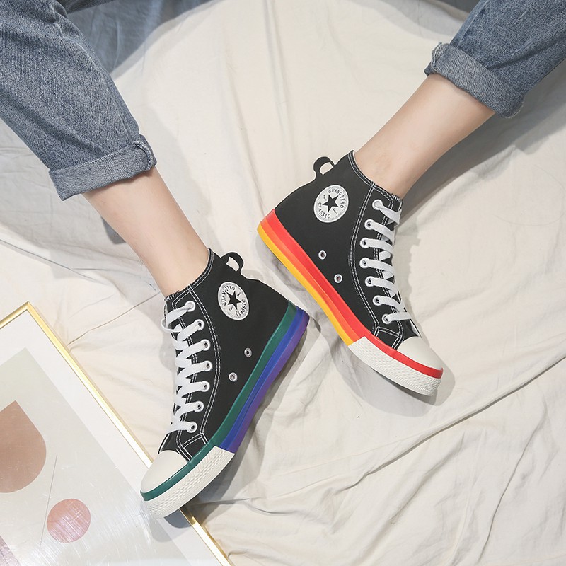 Giày Thể Thao Cổ Cao Siêu Nhẹ Họa Tiết Lá Phong Thời Trang : | BigBuy360 - bigbuy360.vn