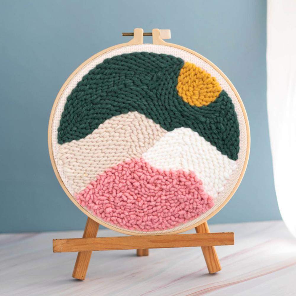 Khung Thêu Hoa Thủ Công DIY Dành Cho Người Mới Bắt Đầu