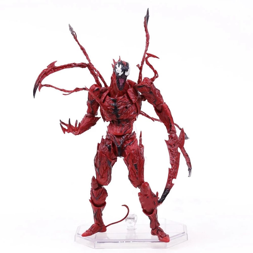 Mô hình nhân vật Venom trong phim Revoltech NO.008 bằng PVC có khớp cử động dùng với người nhện