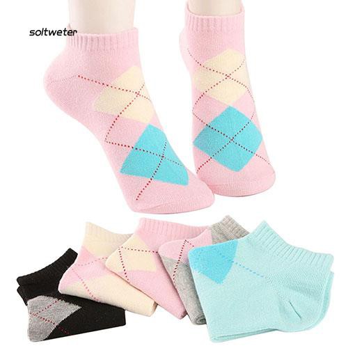 Vớ cotton cao cổ họa tiết trái tim xinh xắn dành cho nữ