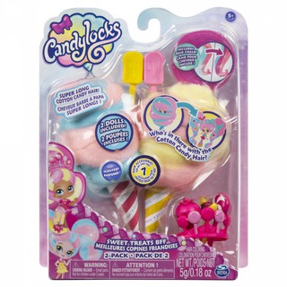 Đồ chơi búp bê CANDYLOCK - Bộ đôi bạn thân búp bê tóc mây bí ẩn - Mã SP 6052312