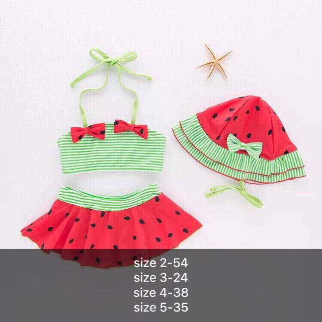 Set bơi bé gái SB hàng TQXK 3 chi tiet Cho bé 17-20kg siêu cute ( xấu hoàn hàng) BG47 BG49 SUBIN KIDS