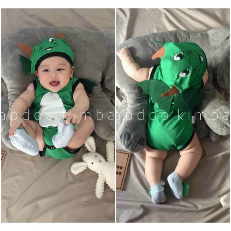 Body suit hình thú dễ thương cho bé