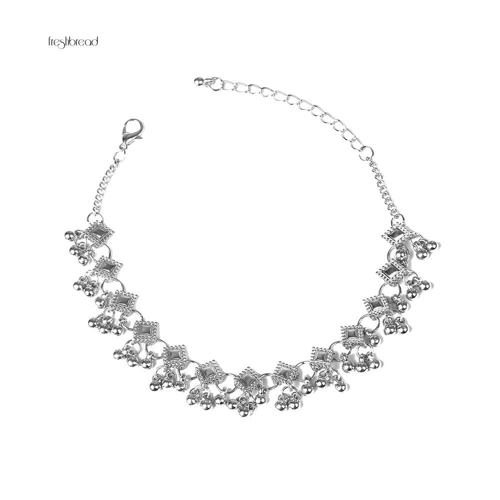 Lắc chân đính đá tua rua thời trang nữ tính | BigBuy360 - bigbuy360.vn