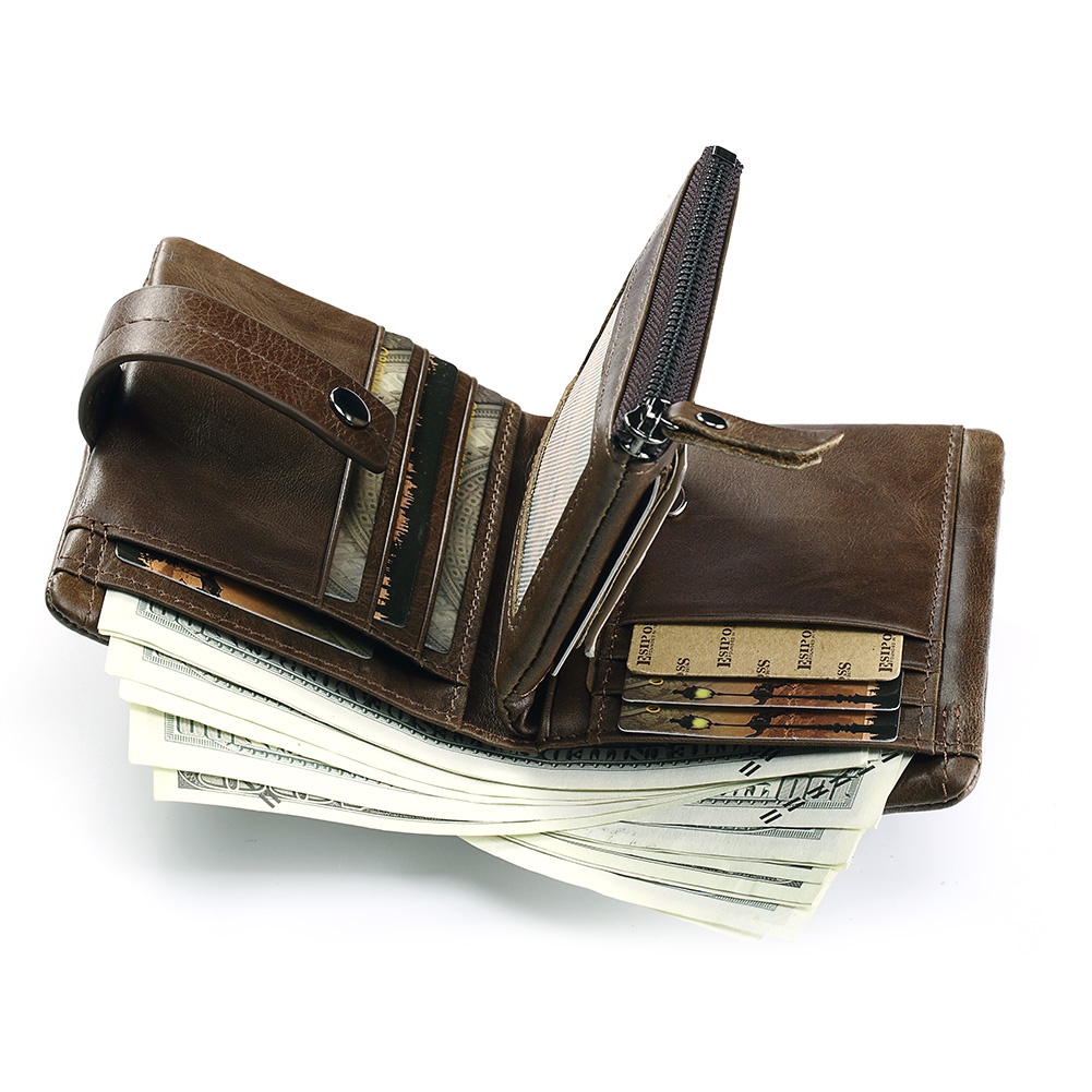 Ví Da Nam 100% Da Thật Sang Trọng