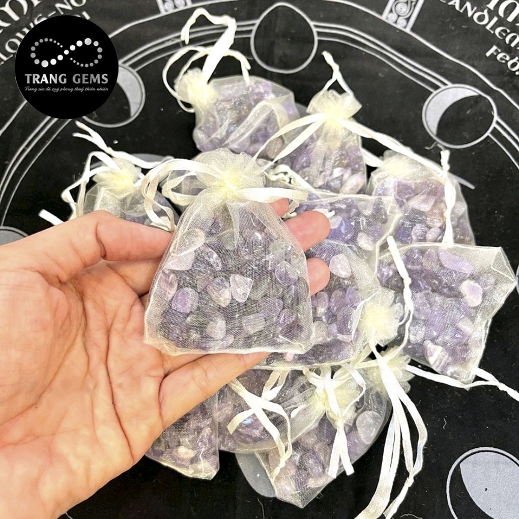 Túi Đá. Thanh Tẩy Tarot và Năng Lượng Xấu, Hàng Tuyển Chọn Đẹp - Đều