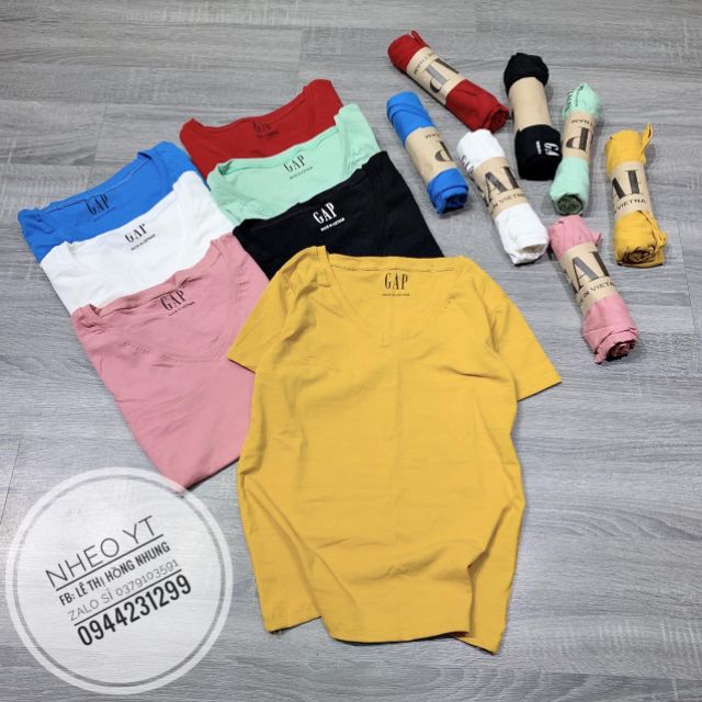 Áo phông nữ GAP, COTTON cao cấp.