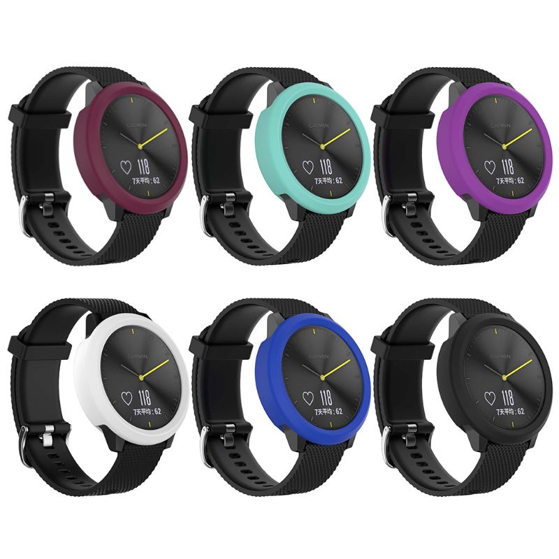 Vỏ Silicon Bảo Vệ Cho Đồng Hồ Thông Minh Garmin Vivomove Hr