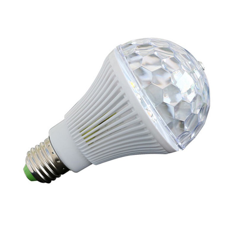 ❒Nhảy múa và đèn lồng xoay 6 màu bóng LED không khí gia đình KTV sân khấu ma thuật trang trí <