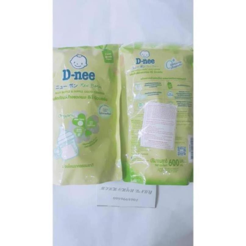 Nước rửa bình dnee organic loại túi 600ml