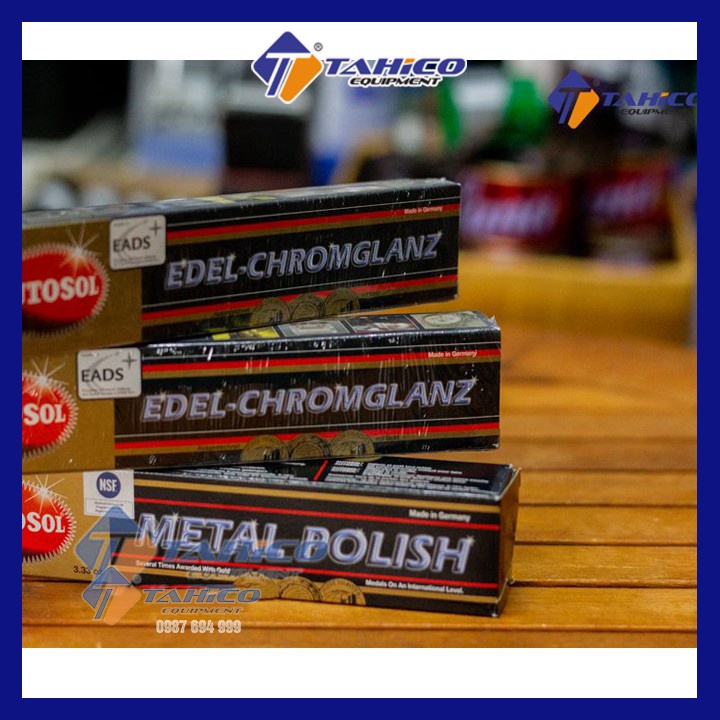 Combo 2 Kem đánh bóng kim loại Autosol Metal Polish 150ml - Tahico