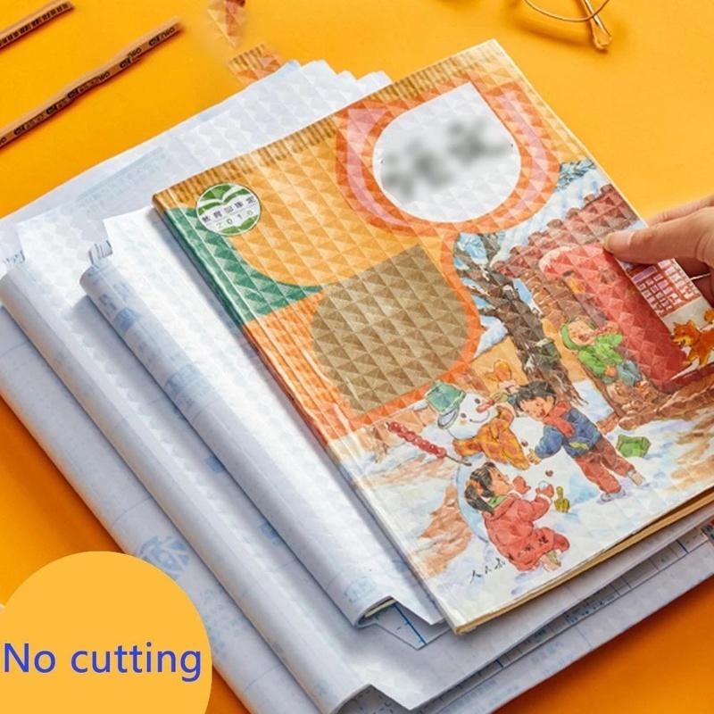 Set 10 Vỏ Bọc Sách Dày Dặn Trong Suốt Chống Nước